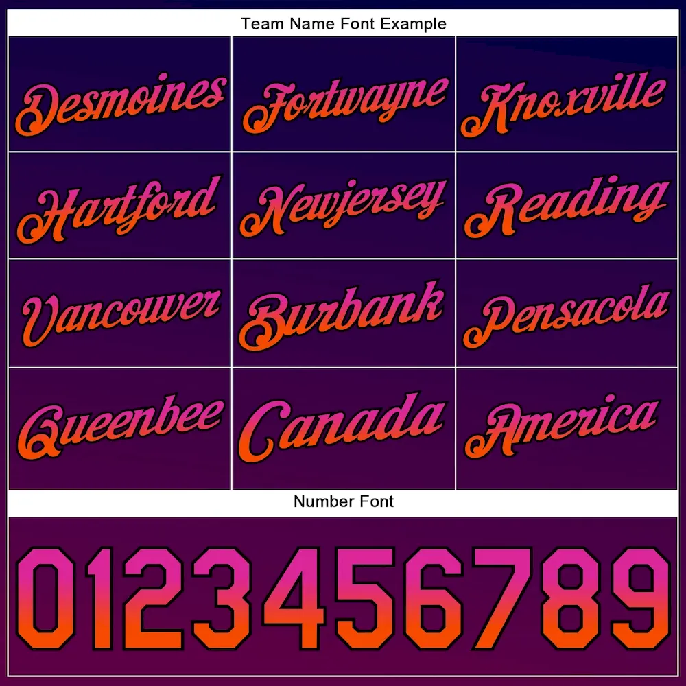 Custom Stitched Purple Deep Pink Orange-Black 3D Halloween Sports Pullover Sweatshirt Hoodie - Image 4