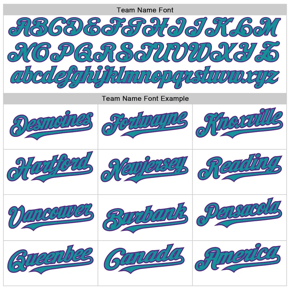 Custom White Pinstripe Teal-Purple Authentic Fade Fashion Baseball Jersey - Image 5