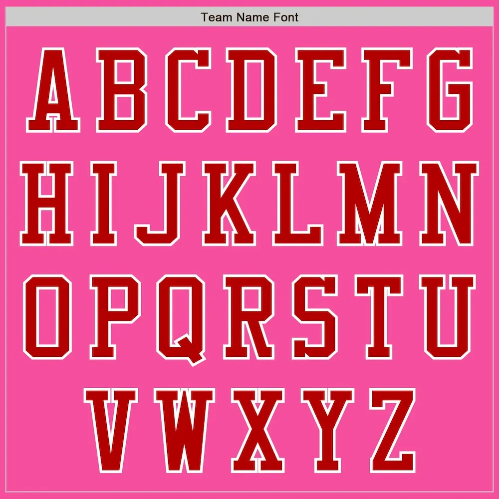 Custom Pink Red-White Bomber Varsity Letterman Zipper Jacket - Image 4