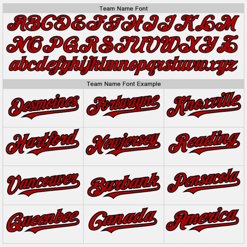 Custom White Black Pinstripe Red Two-Button Unisex Softball Jersey - Image 4
